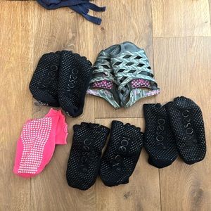 Toe socks for Pilates, Pure Barre or Yoga